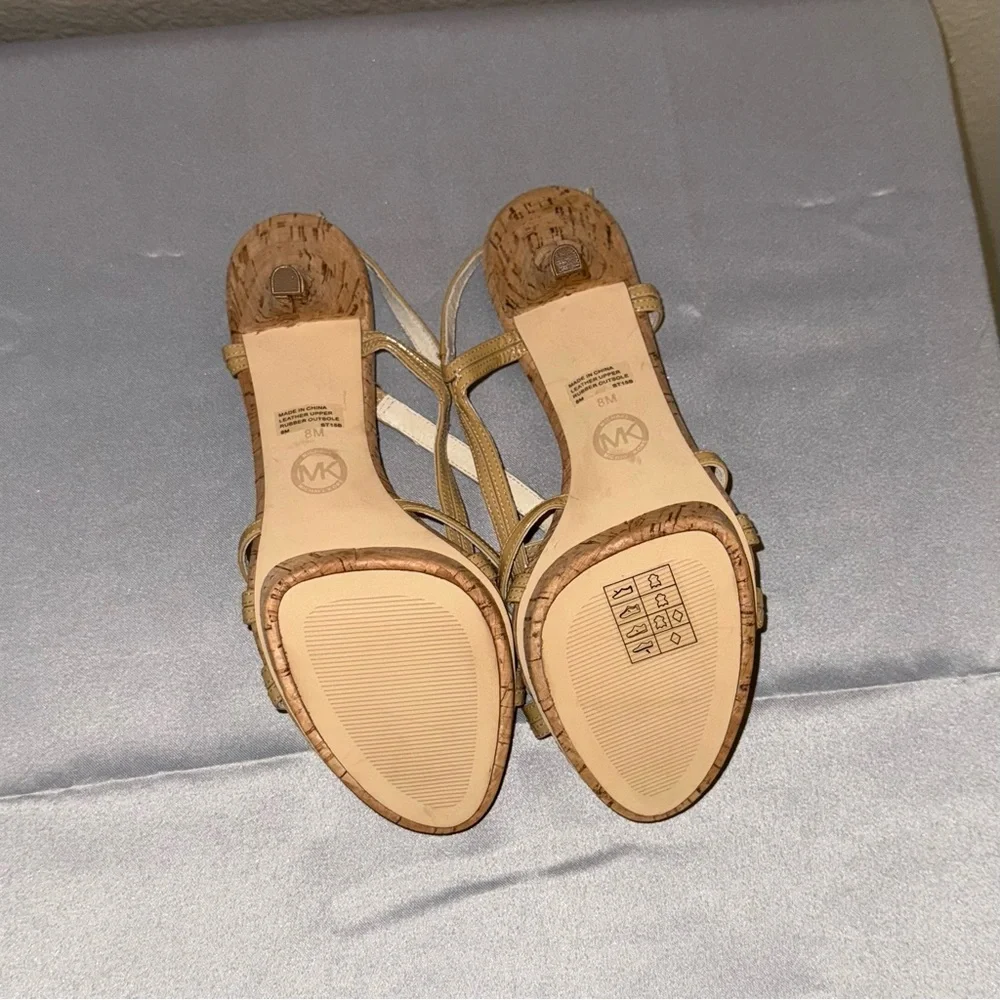 Michael Kors Beige Strappy Sandals‎